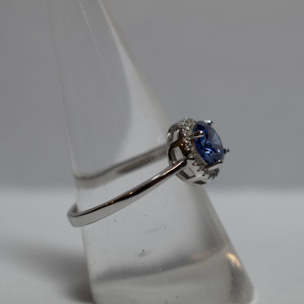 Silver Ring with Zirconite