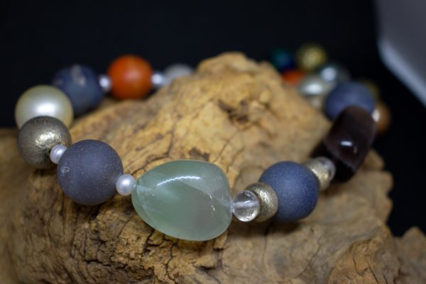 Chain of Various Minerals