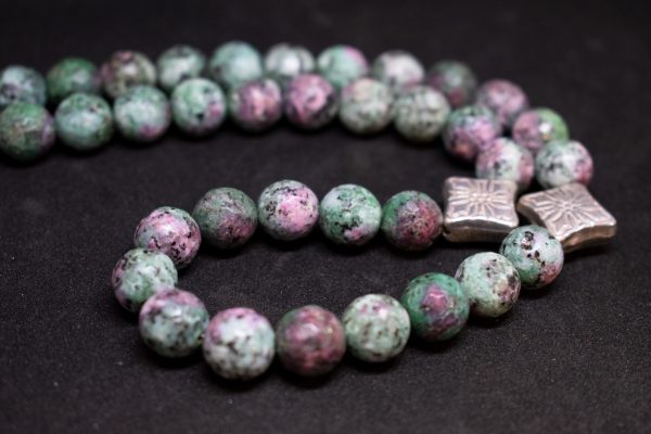 Zoisite and Ruby Chain - Image 2
