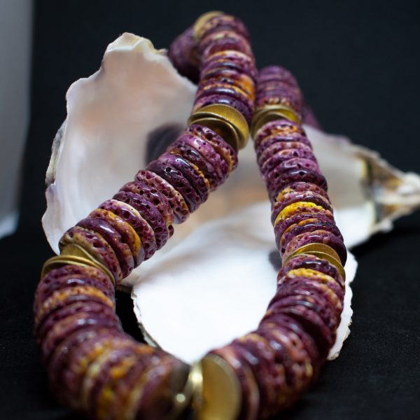 Violet Foam Coral Chain