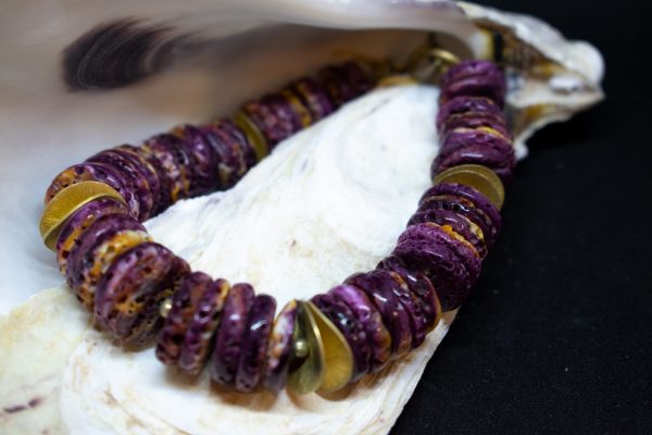 Violet Foam Coral Bracelet