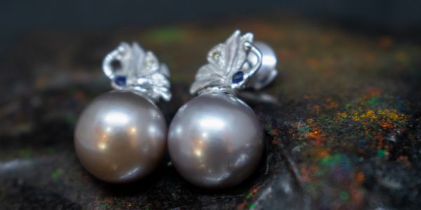 Tahitian Pearl Earrings - Image 2