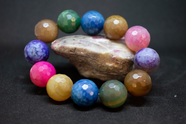 Multicolor Agate Bracelet