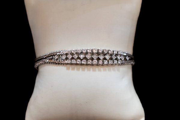 White Gold Bracelet with Brilliants