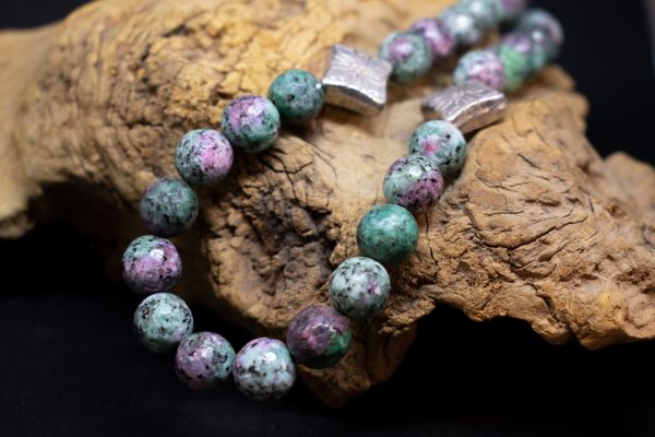 Zoisite and Ruby Chain